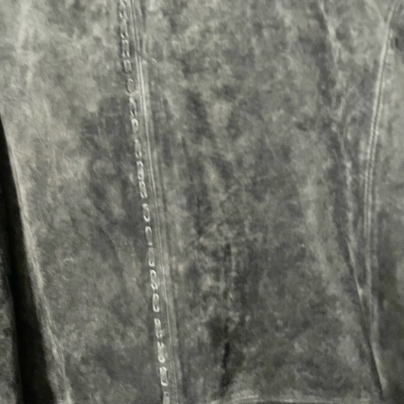 Bernardo | black suede coat - XL - Picture 6 of 8